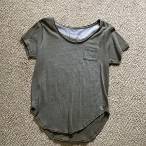 Free people loose v neck tee